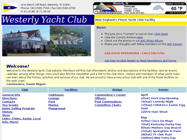 www.westerlyyachtclub.org