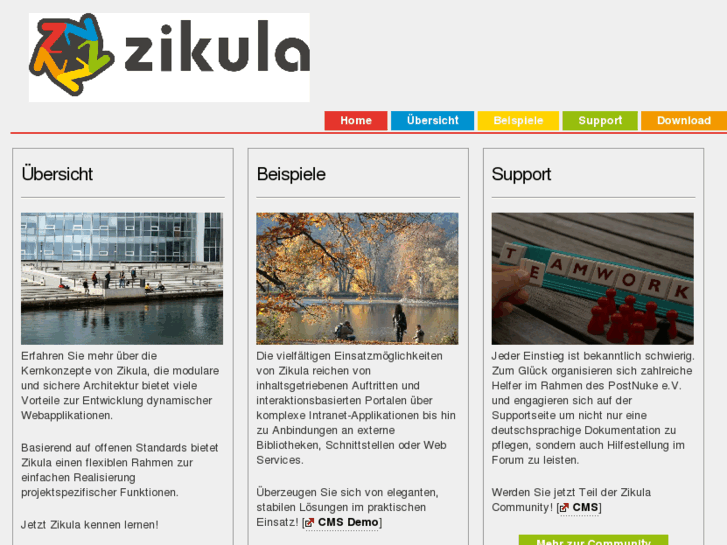 www.zikula-cms.info