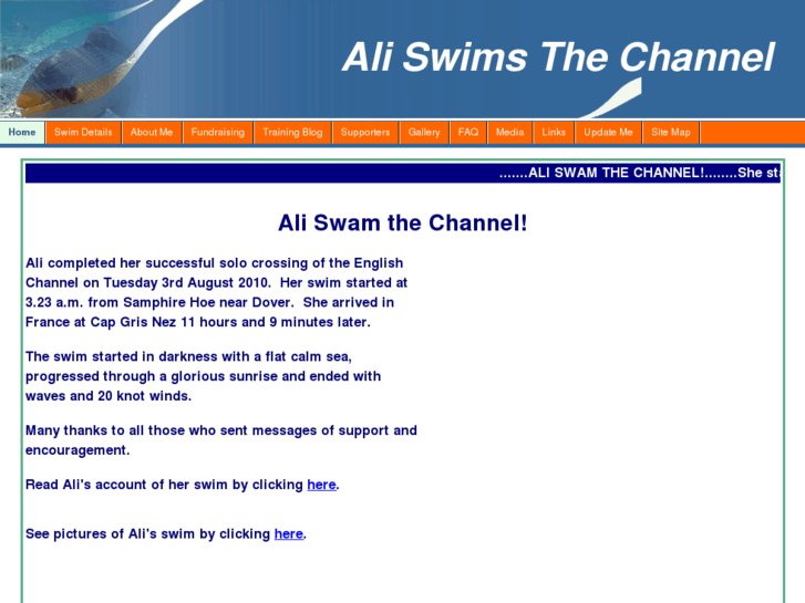 www.aliswimsthechannel.com