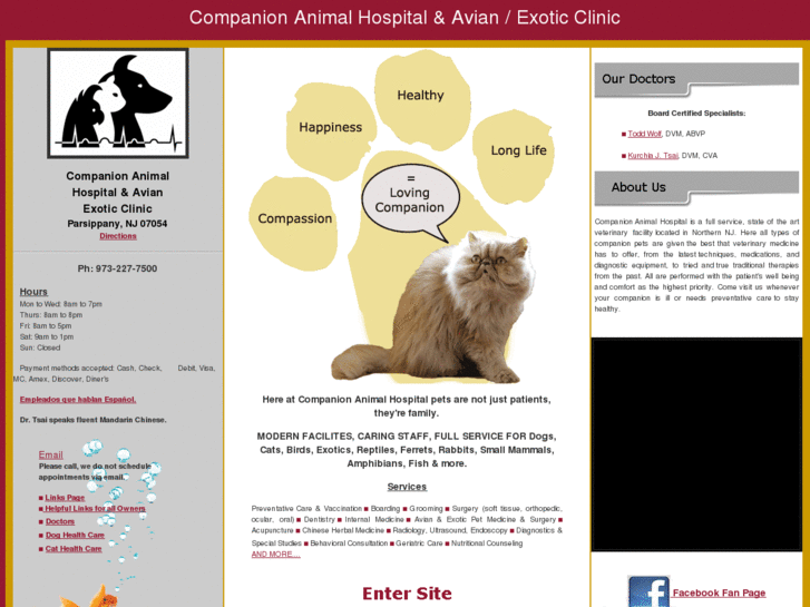 www.companionanimalhospitalnj.com