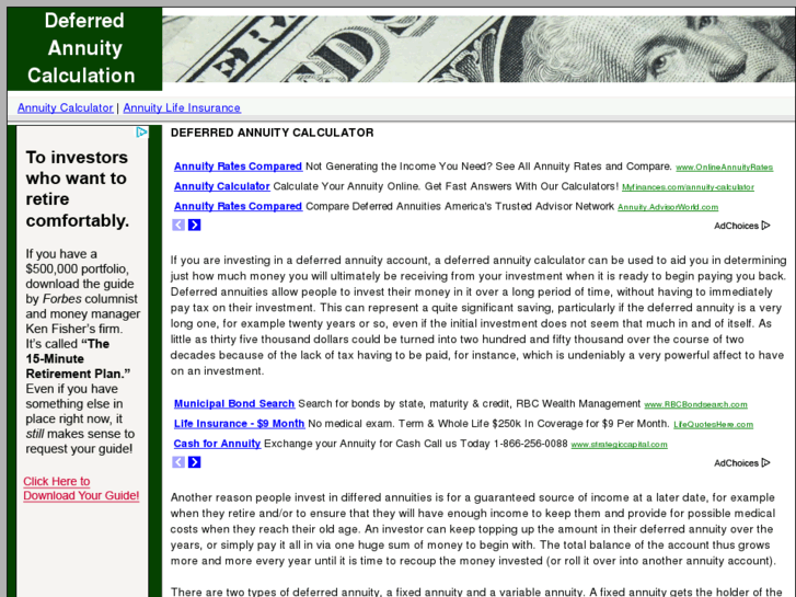www.deferredannuitycalculator.com
