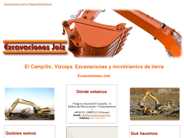 www.excavacionesjoiz.es