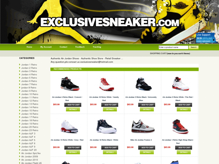 www.exclusivesneaker.com