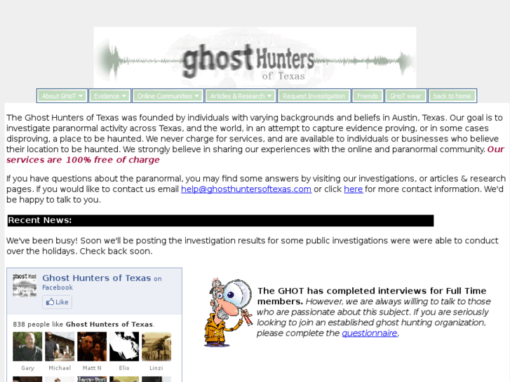 www.ghosthuntersoftexas.com
