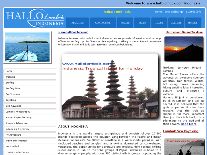 www.hallolombok.com