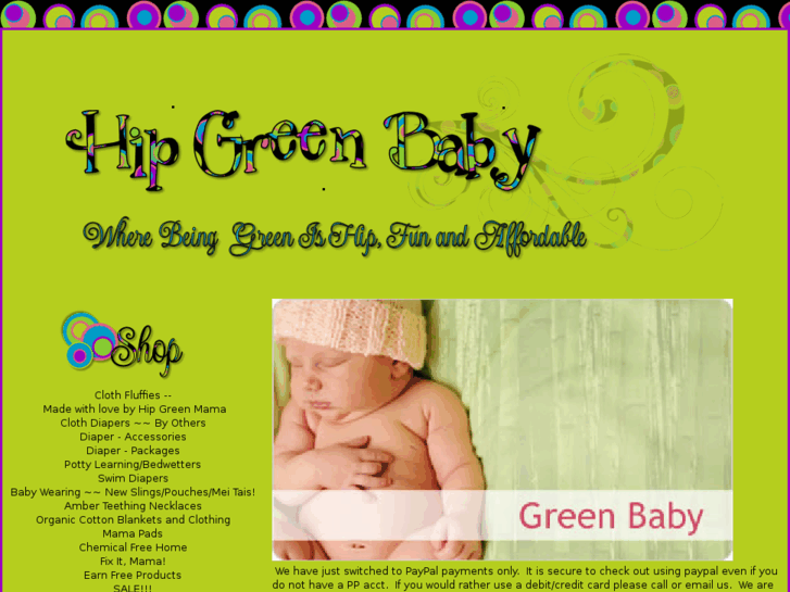 www.hip-green-baby.com