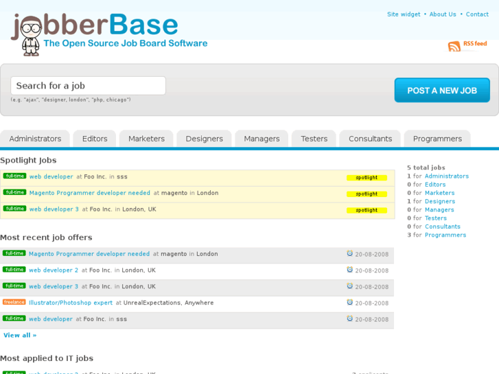 www.jobberbase.org