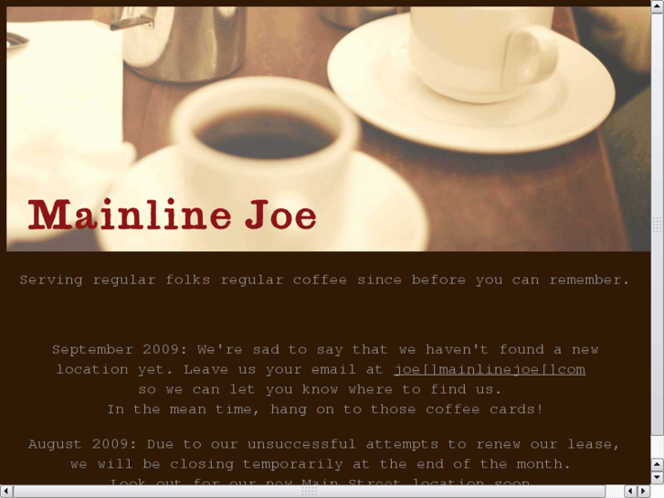 www.mainlinejoe.com