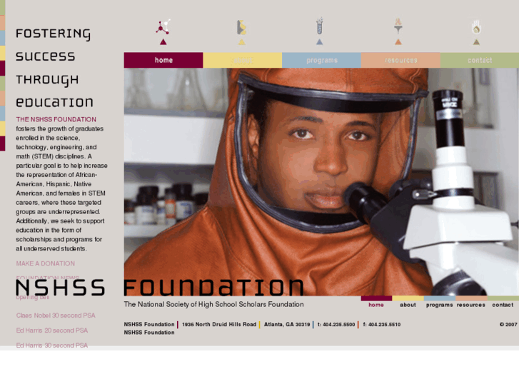 www.nshssfoundation.org