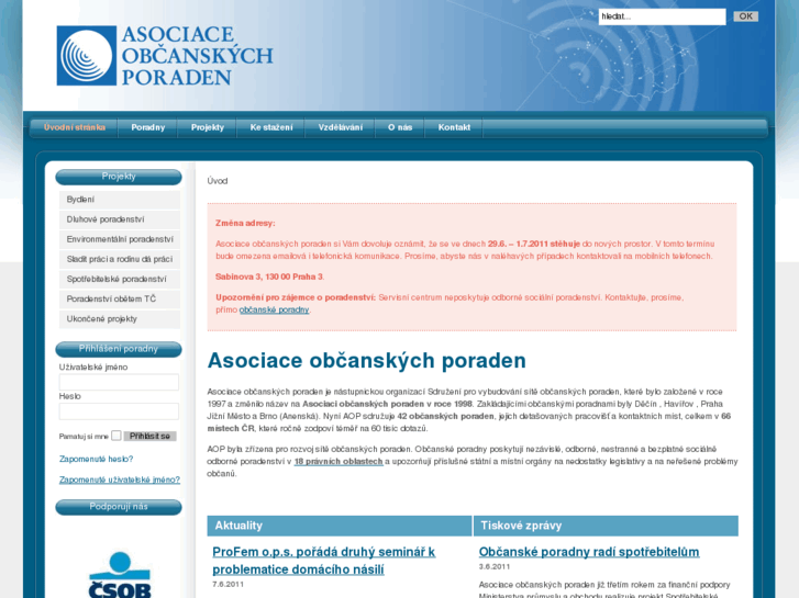www.obcanskeporadny.cz