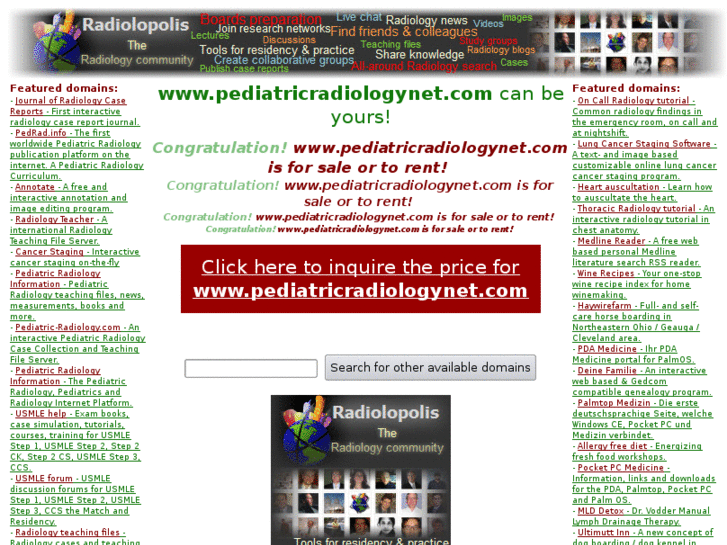 www.pediatricradiologynet.com