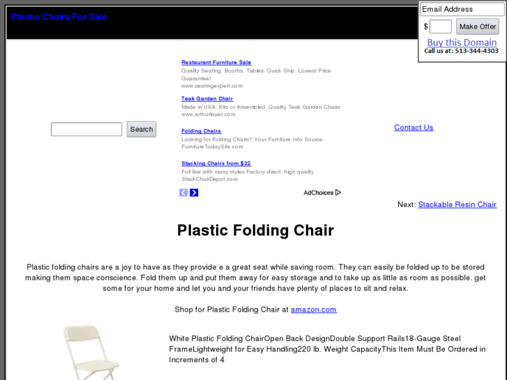 www.plasticchairsforsale.com