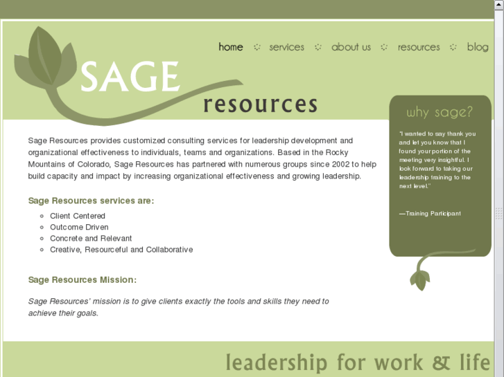 www.sageresources.net