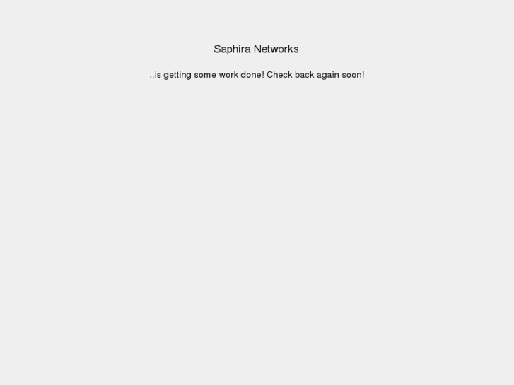 www.saphiranetworks.com