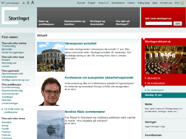 www.stortinget.no