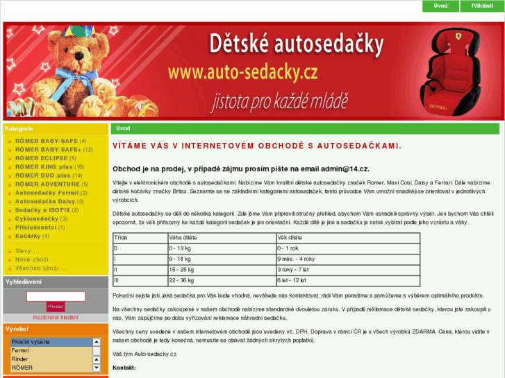 www.auto-sedacky.cz
