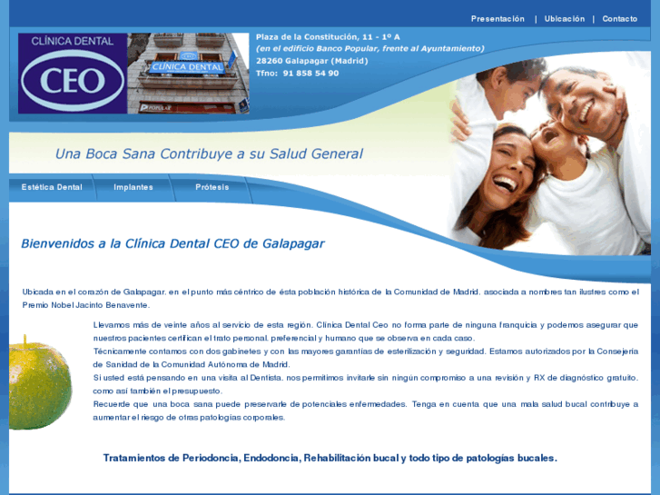 www.ceoclinicadental.com