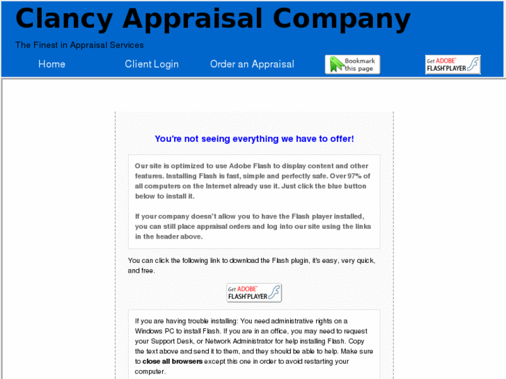 www.clancyappraisal.com