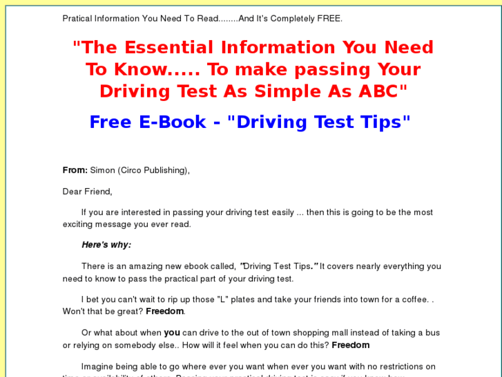 www.drivingtesttips.info