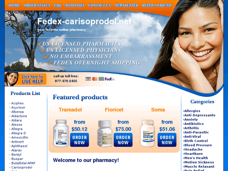 www.fedex-carisoprodol.net