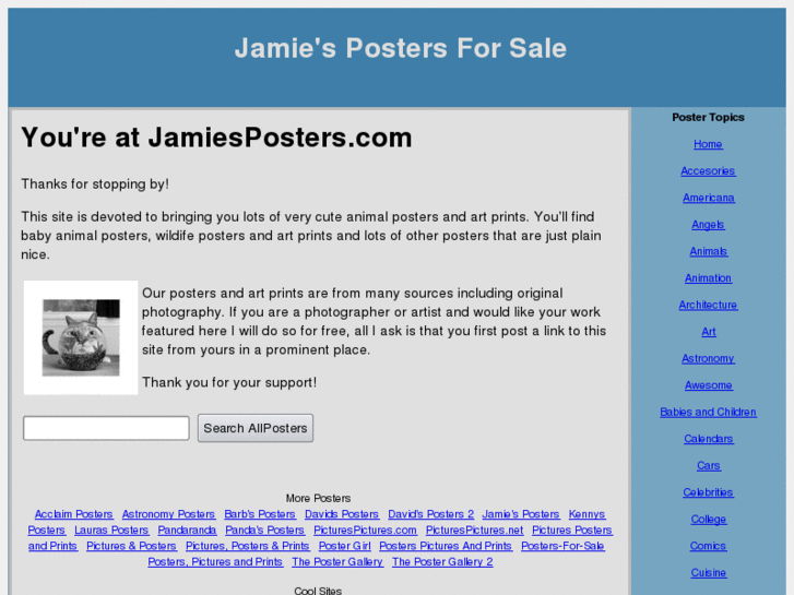 www.jamiesposters.com