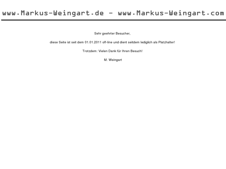 www.markus-weingart.com