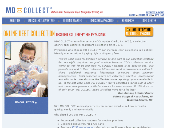 www.md-collect.com