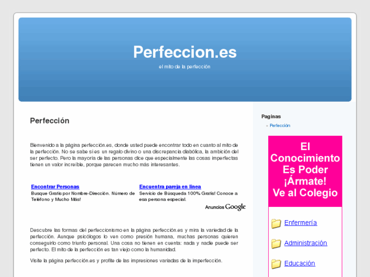 www.perfeccion.es