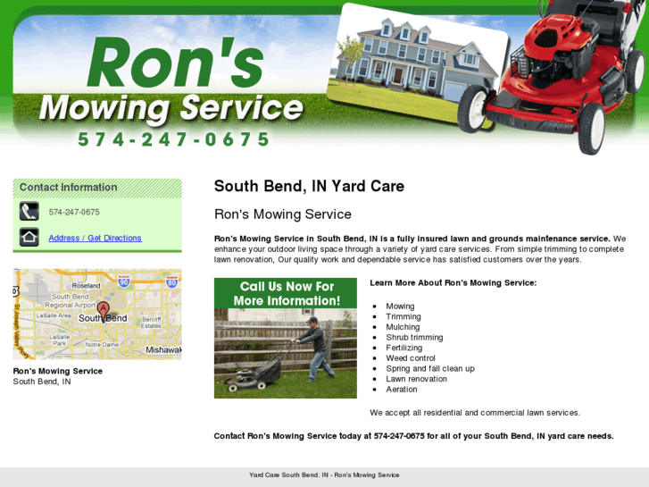 www.ronsmowingservice.net