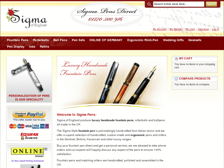 www.sigmapens.co.uk