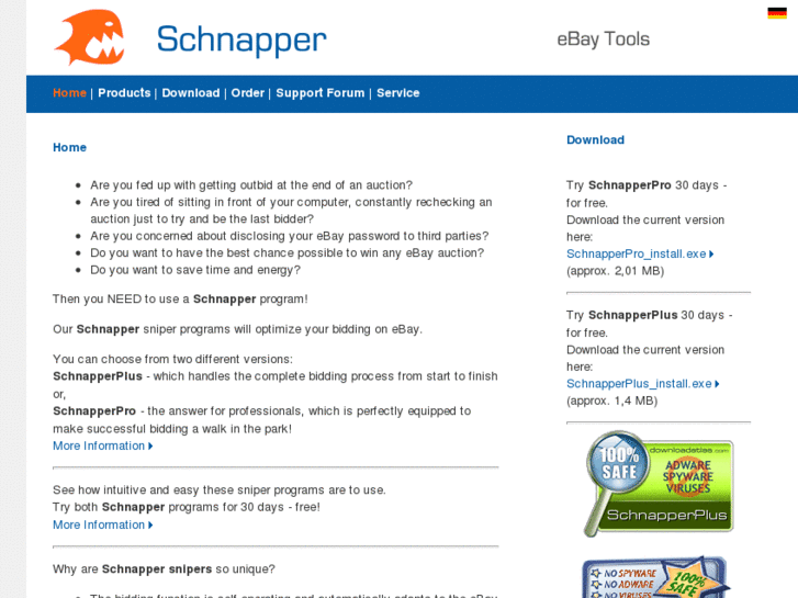 www.snapper-sniper.com