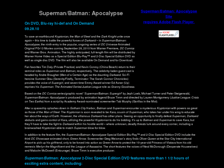 www.supermanbatmanapocalypse.com