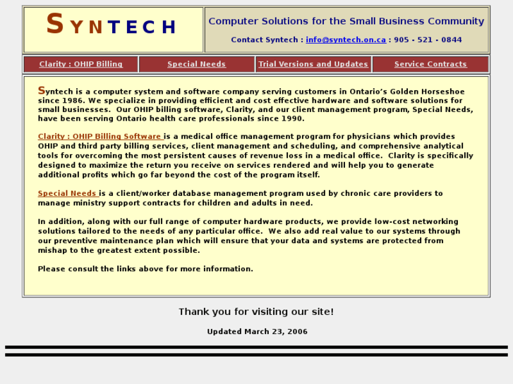 www.syntech.on.ca