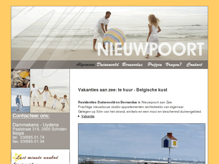 www.vakantie-aan-zee.be