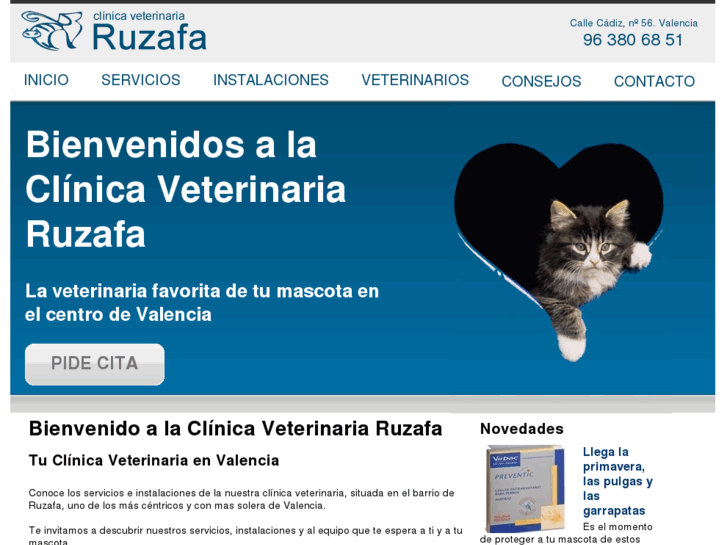 www.veterinariaruzafa.com