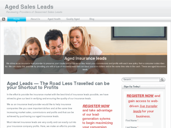 www.agedsalesleads.com