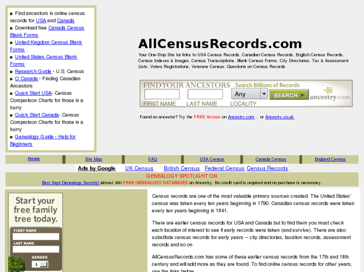 www.allcensusrecords.com