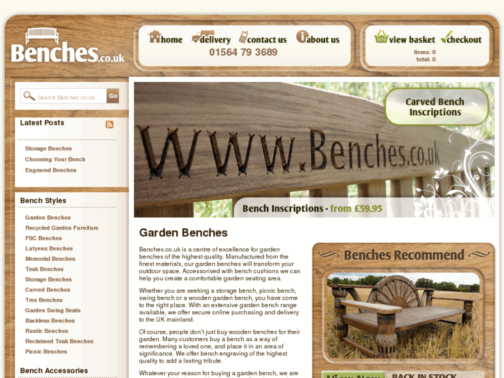www.benches.co.uk