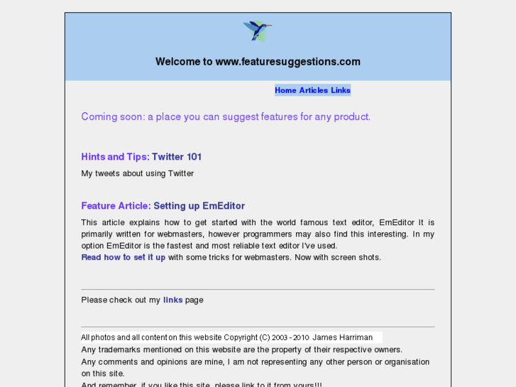 www.featuresuggestions.com