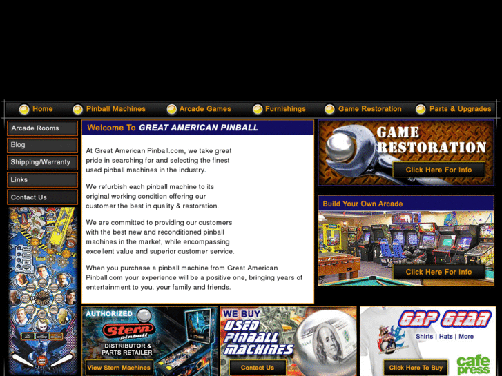 www.greatamericanpinball.com