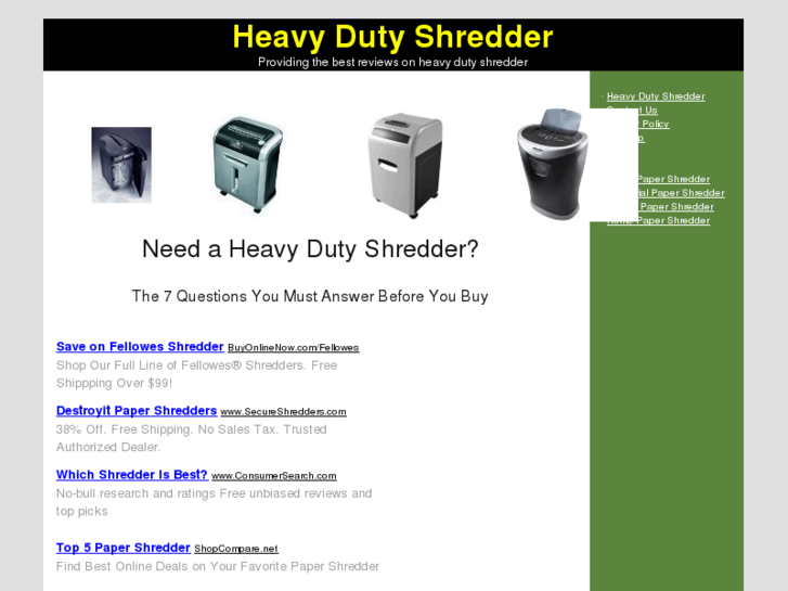 www.heavydutyshredder.org