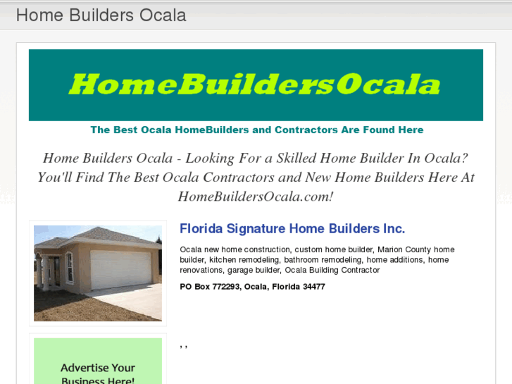 www.homebuildersocala.com