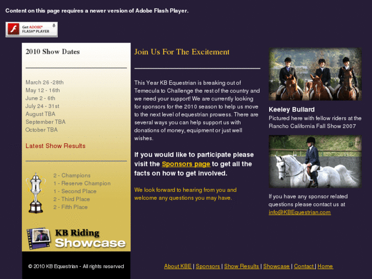 www.kbequestrian.com