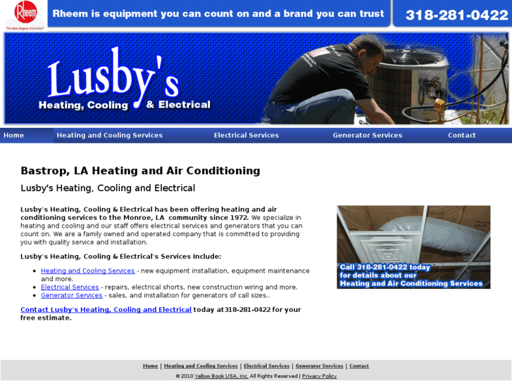 www.lusbysheatingcoolingandelectrical.com