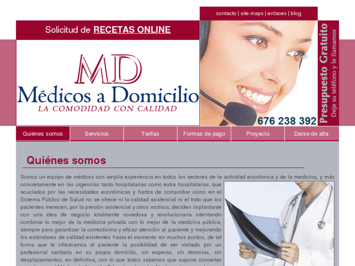 www.medicosadomicilio.es