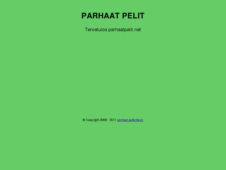 www.parhaatpelit.net