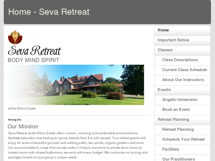 www.sevaretreat.com