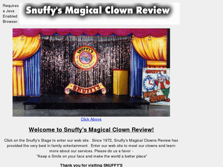 www.snuffysclowns.com