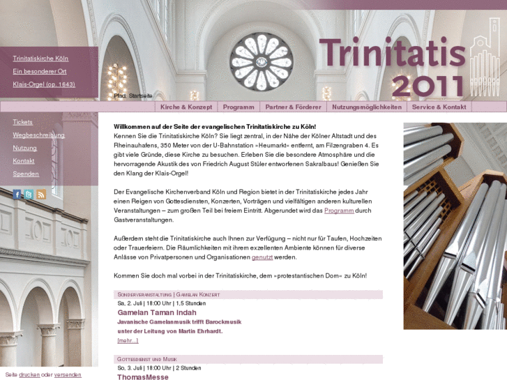 www.trinitatiskirche-koeln.de