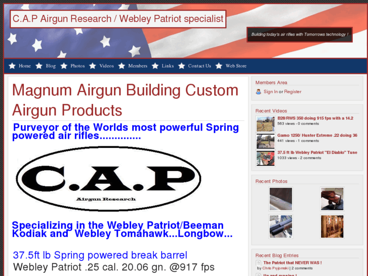 www.capairgunresearch.com